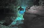 Mergulhando em cenotes na região de Tulum, no Yucatán, sul do México (foto divulgação, de Luis Leal)